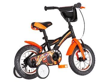 cipele sa animal printom: Bicikl kids Visitor Truck 12" – crno/narandžasti - Dimenzija točkova — 3