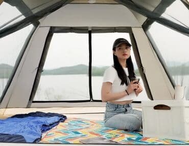 mucke sa prevodom: Šator za Kampovanje Automatski Instant šator za kampovanje Šator koji — 3