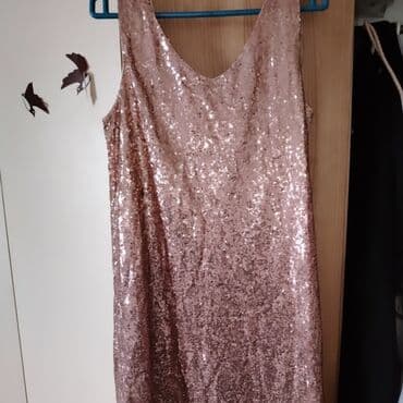 Donji veš: A-Dress S (EU 36), bоја - Zlatna, Večernji, maturski, Na bretele — 1