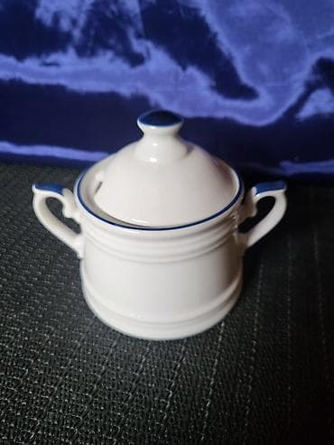 Kućna hemija i proizvodi za kuću: Porcelanska nova,vintaz posuda za secer. Porcelanska secernica sa — 4