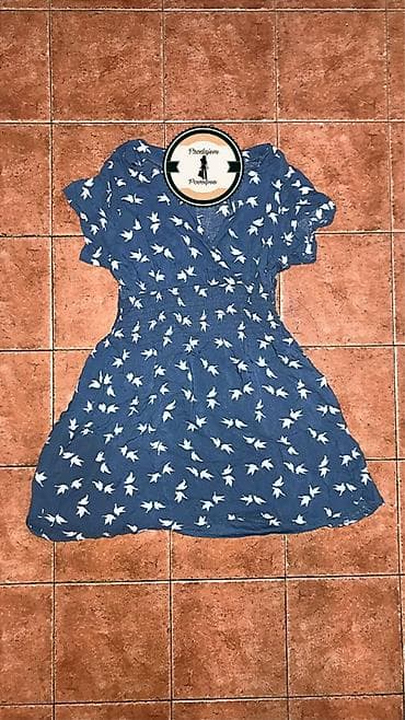 bela pamucna haljina: Haljinice razni modeli 1) Elegantna asimetrična haljina, nežno — 3