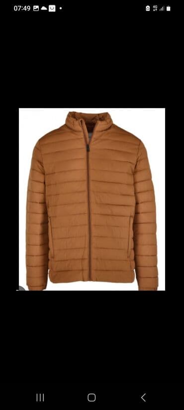 jagger obuca: Muška puf jakna – dostupne veličine 5XL i 6XL - Kroj: klasična — 5