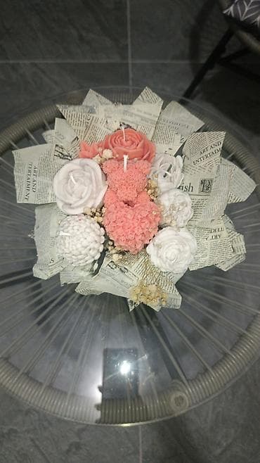 sinsay posteljine za decu: Ručni buketi od sveća – dekorativni i mirisni aranžmani - Buket 1 — 2