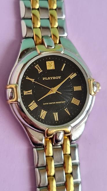 Ručni satovi: Playboy sat (model 6360) – muški/kvarcni - Kućište okruglo, dvojnog — 1