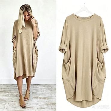 lanene haljine za punije: 08. Haljina za punije
XL 2XL 3XL 
Cena : 2.600 dinara H — 2