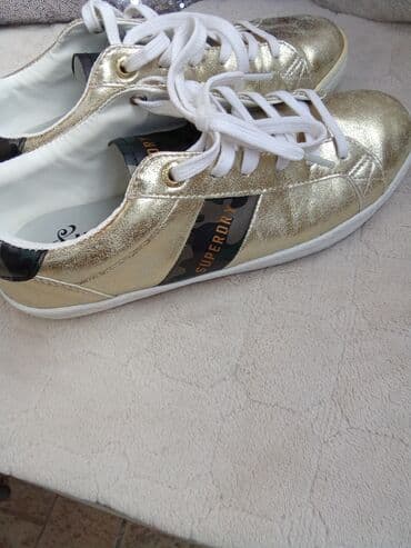mokasine kozne: Superdry, 39, color - Gold — 4