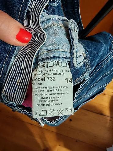 polovne igracke za decu: Haljina za devojčice ima i dugmiće za podešavanje dužine bretela — 3