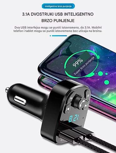 Car Parts & Accessories: Tekst oglasa Naziv proizvoda: Auto MP3 plejer Materijal: ABS Boja — 4