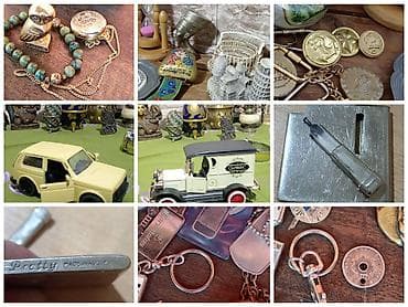 Kolekcija dekorativnih i sitnih vintage predmeta – idealno za