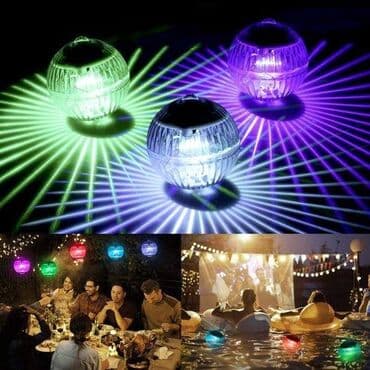 rasveta vrsac: Cena 1400 din Solarna RGB lampa za bazene i travnjake sa 6 boja — 1