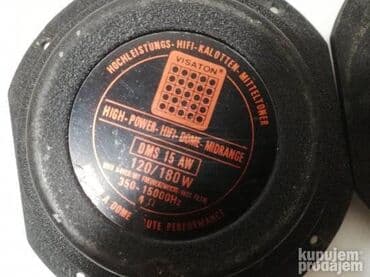 Headphones: Visaton-srednji i visoki. -srednji 14,5x14,5cm=60e par. -visoki — 4