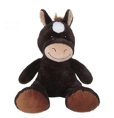 audi a6 igracka: Plišana igračka – magarac - Mekan, nežan pliš u tamno braon boji sa — 1