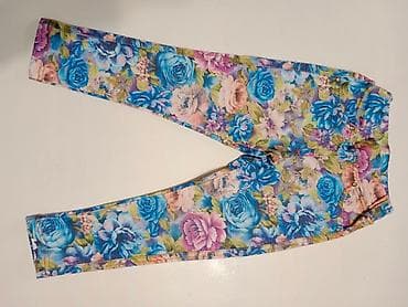 devojcice slike: Pantalone za devojčice
Veličina 4 
Cvetni dezen udobne — 6