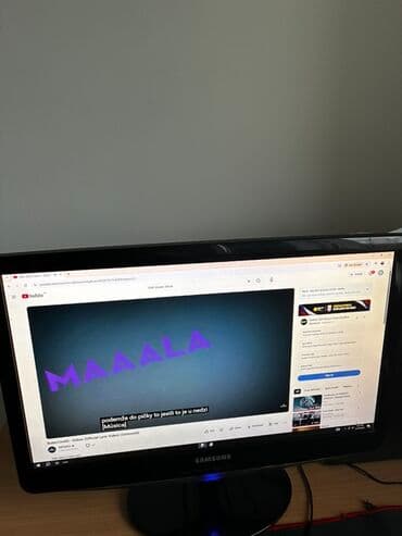 Car Electronics: Samsung LCD monitor sa postoljem - Dijagonala približno 22–24 inča — 2