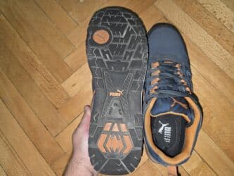 slingback cipele: Safety work shoes, size - 40 — 6