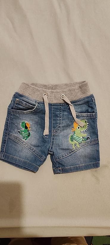 Vel 68 lillo i pippo Dečije teksas šorts za dečake - Materijal