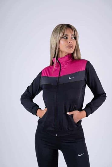 sive nike trenerke: Nike, M, Jednobojni, bоја - Crna — 1