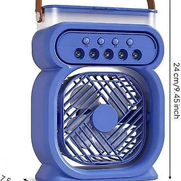 prodajem xiaomi: Prenosivi stoni ventilator sa vodenom maglom (3-u-1 rashlađivač — 3
