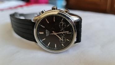 satovi krusevac: Casio Beside BEM-504 muški analogni sat - Kućište od nerđajućeg — 7