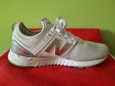 crocs sa platformom: New Balance, 37.5, color - White — 9