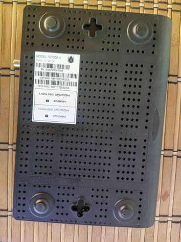 TECHNICOLOR TC7200U RUTER modem kablovski NOV Potpuno ispravan — 5