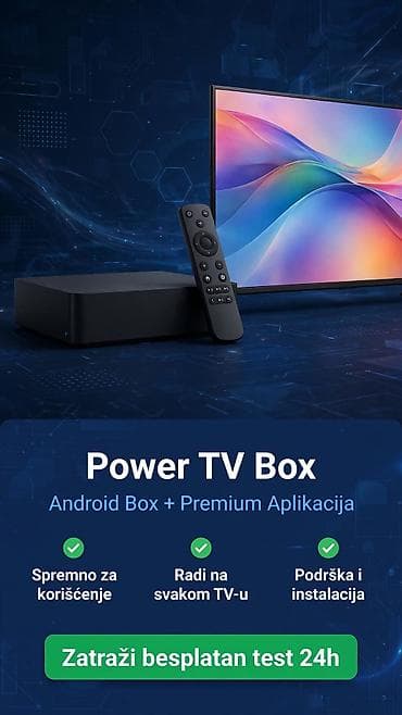 iphone 12 mini cena polovan: Power TV Box + Premium Aplikacija - Android TV box sa daljinskim – — 1