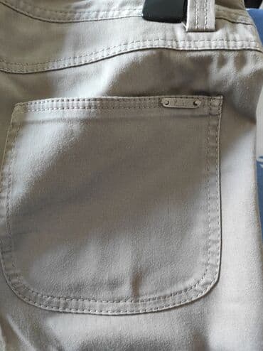 Pantalone: S (EU 36), Normalan struk, Ravne nogavice — 5