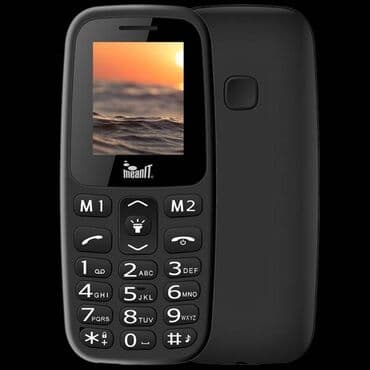 tablet sa sim karticom cena: Meanit Mobilni telefon, 1.77 ekran, Dual SIM, BT, SOS dugme, Crni — 1