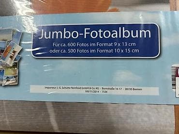 ormarići za bebe: Jumbo foto-album - Kapacitet: približno 600 fotografija formata 9 x — 2