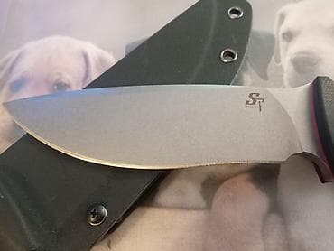 macje oko za bicikl: Sativien ST 38 - Tip: fiksni outdoor/taktički nož - Oštrica: drop — 3