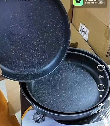 site:.rs "modla za slavski kolač": 🌟NOVO🌟 Queen Time Cake Pan Granite Set – set kalupa za torte, 3 komada — 2