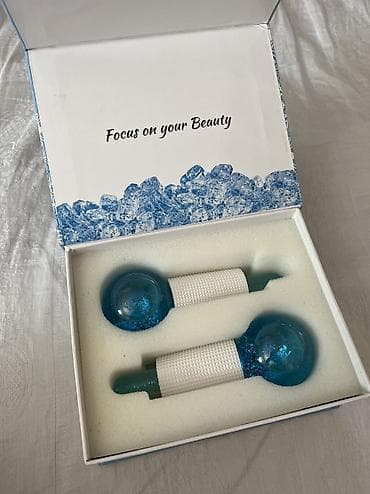 beko rs: Set rashladnih staklenih kugli za masažu lica (Ice Globes) - — 4