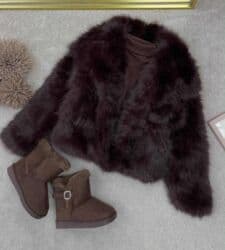 Farmerke: Naslov: Decije bundice novo. Cena:5000 din 🟪 6-12g Opis: Decije — 2