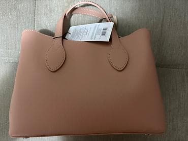 torba pink victoria secret: Kožna Mona torba, potpuno nova — 1