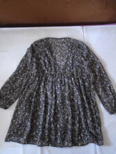 c a spavacice za trudnice: Zara XS (EU 34), S (EU 36), bоја - Svetloplava, Oversize, Dugih rukava — 5