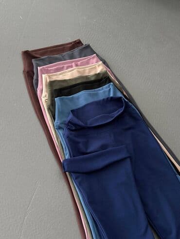 crne lanene pantalone: XL — 2