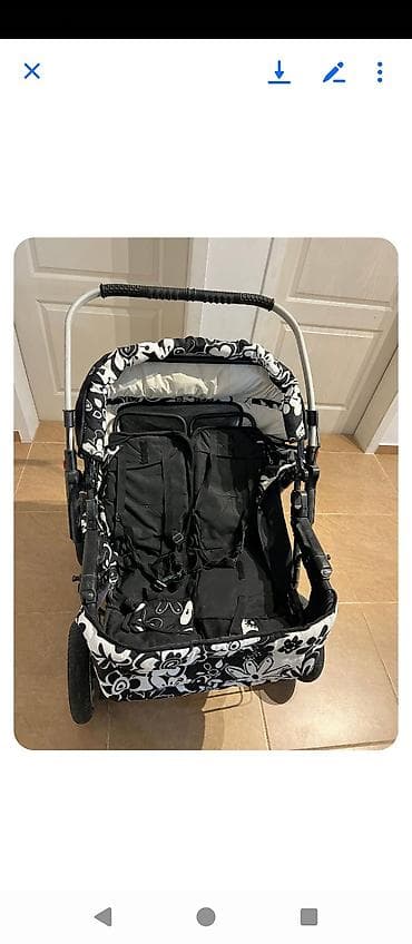 bebe plačljivice: Kolica za blizance – tandem/dupla sportska kolica - Dva odvojena — 2