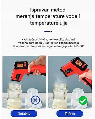 Welding Machines: Nov bezkontaktni industrijski laserski merač temperature sa LCD — 8