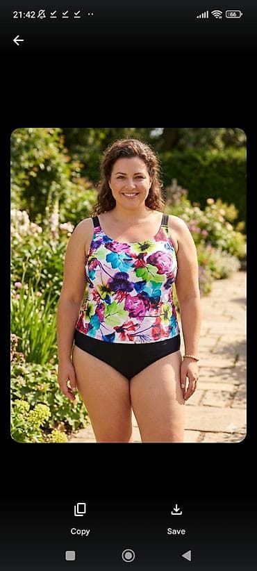 obuca 36: Tankini Lascana 50B Nov!!! 3600din poliester elastin Moderan i — 1