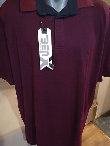 Women's Footwear: T-shirt color - Burgundy — 5