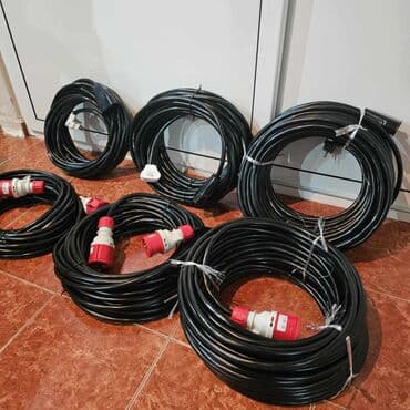 detektor kablova u zidu: NEMACKI KABLOVI 5X2.5 TROFAZNI klasicne uticnice : 20m 6000 din — 2