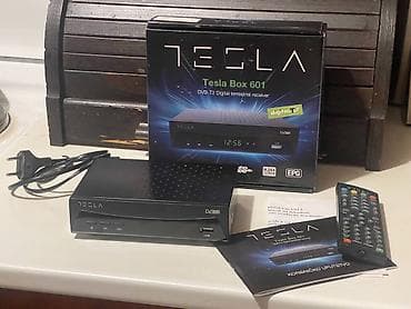 pec na drva nis: TESLA set top box 601 (DVB-T2) Odlicno stanje. Vrlo malo korisceno — 1