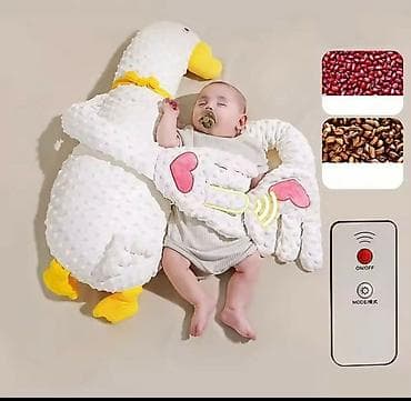 vodena puska: Plišani jastuk za uspavljivanje beba – „zagrljaj“ sa pokretnim rukama — 3