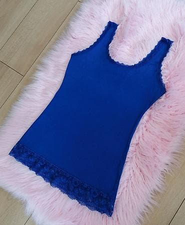 Majice na bretele: Predivna majica sa čipkom Super tanji mekani Pamuk elastin Odgovara — 4