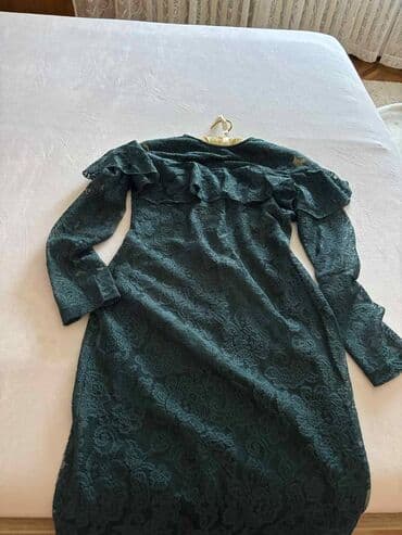 boho svecane haljine: PS Fashion XL (EU 42), bоја - Zelena, Večernji, maturski, Dugih rukava — 5