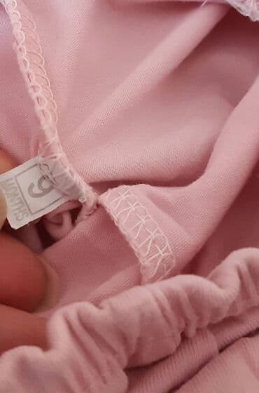 Sweaters and Turtlenecks: Dečje pantalone – roze, brend Smile - Veličina: 74 (oko 9 meseci) — 2