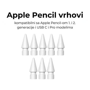 Desktop računari i radne stanice: Vrhovi/Nastavci za Apple Pencil (USB C) I 8 KOM Vrhovi za Apple — 1