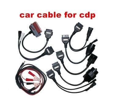 set za izvlacenje limarije: OBD2 kompletan set 8 auto kablova WOW CDP TNESF DELPHI ORPDC Auto — 12