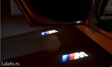 teretne gume 13 c: Bmw m power - led logo projektor za vrata - komplet od 2 komada — 1