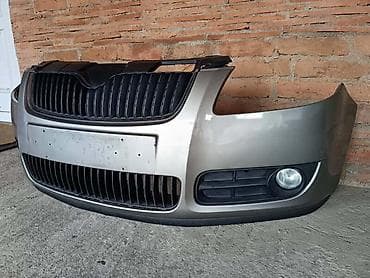 prednji branik za citroen c3 cena: PREDNJI BRANIK SIVO ZLATNI ZA ŠKODA FABIA OD 2007. DO 2010. GOD. | — 1